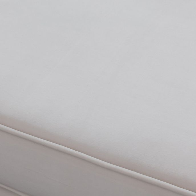 Chaise longue moderna da salotto con braccioli arrotolati e imbottita