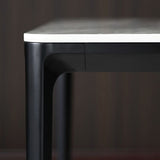Contemporary Rectangle Dining Table Sintered Stone Dining Table with 4 Grey Legs Clearhalo ' dining_table' 'Dining Tables & Seating' 'Dining Tables' 'furn' 'furn_dining_table' 'Furniture' 'furniture_dining_table' 'Kitchen & Dining Furniture' 'kitchen&dining_furn' 'kitchen' 'kitchen_dining_table' 1200x1200_cd6d99f8-5eb2-4fbb-9164-c9f9bd7c4fe7