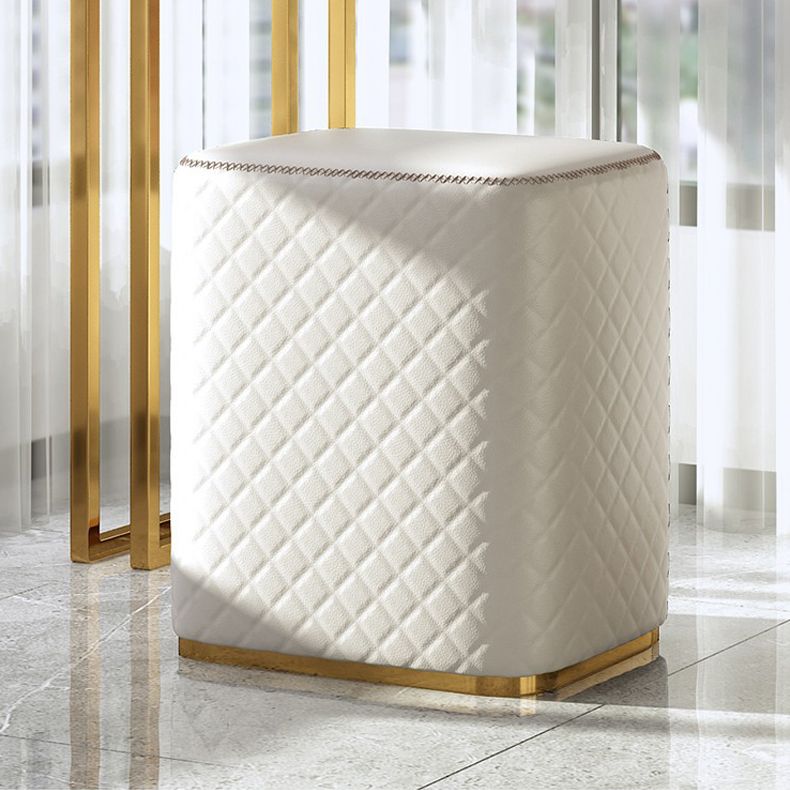 Faux Leder Waschtisch -Schminktisch mit 3 Aufbewahrungsschubladen