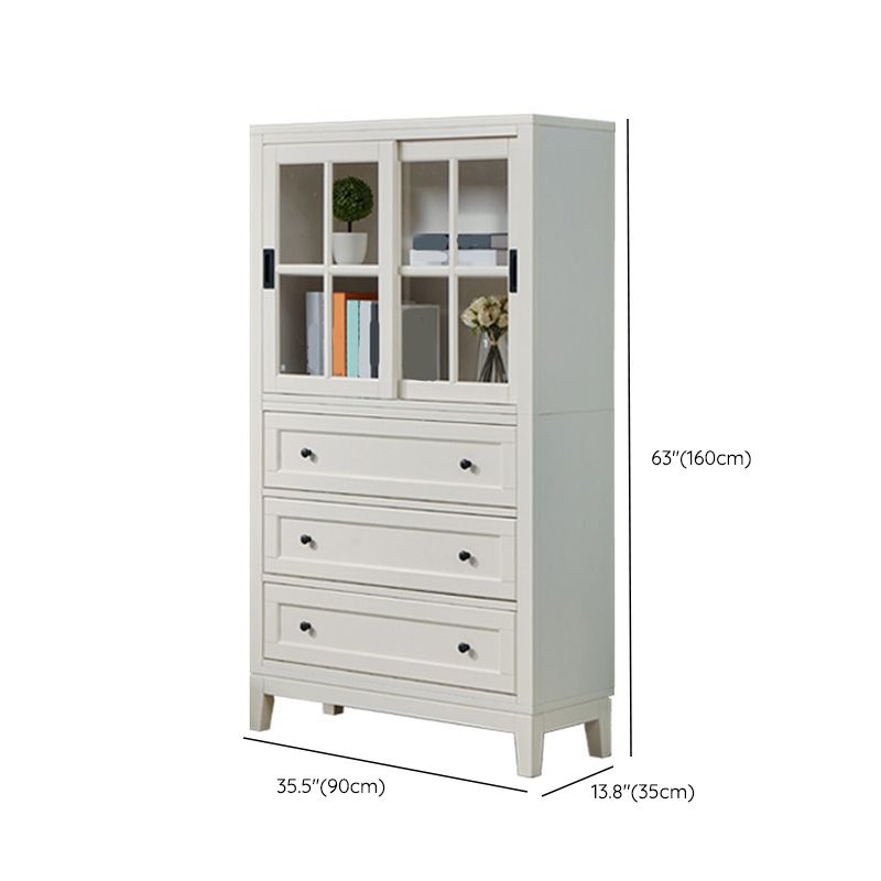 Solid Wood Dining Server Contemporary Buffet Server voor eetkamer