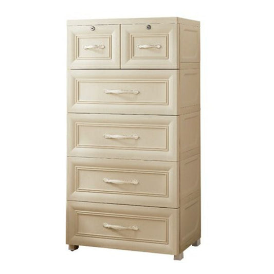Armoire de garde-robe contemporaine avec tiroir en plastique armoire non conservateur