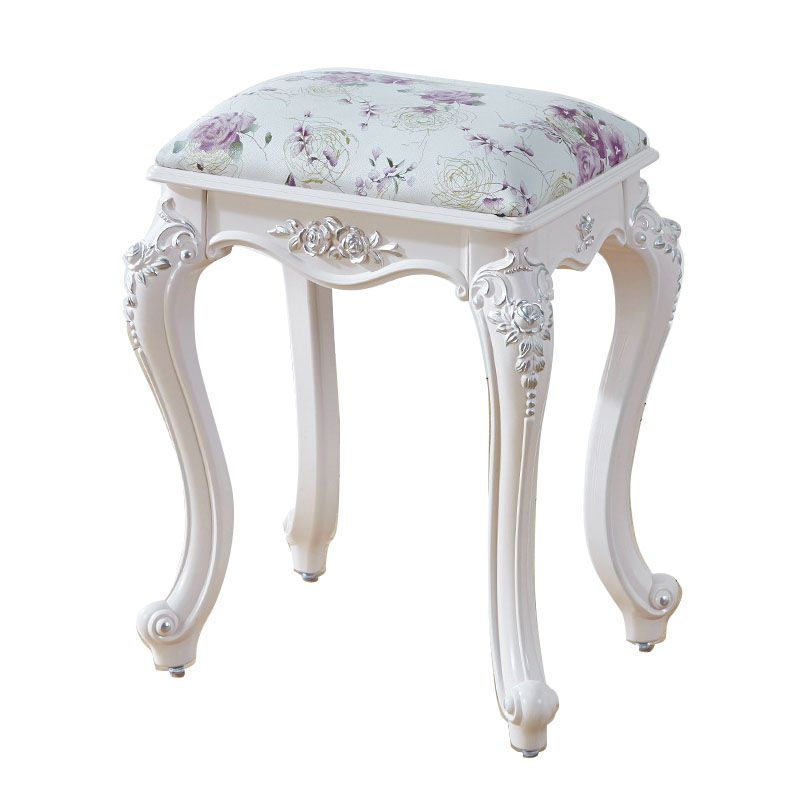 Glam Pouf Ottoman Faux Leather Solid Color Water Resistant Carving Rectangle Pouf Clearhalo 'furn' 'furn_ottomans_poufs' 'Furniture' 'Living Room Furniture' 'Ottomans & Poufs' 'ottomans_poufs' 1200x1200_cd73dbf6-bb33-4f67-ba47-37a75c996379