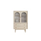 Contemporary Dining Buffet with Drawers Wood Buffet Server for Kitchen Clearhalo 'buffet_sideboard' 'Buffets & Sideboards' 'furn' 'furn_buffet_sideboard' 'Furniture' 'Kitchen & Dining Furniture' 1200x1200_cd7571ef-1b38-4938-af21-f6bd6bcee398