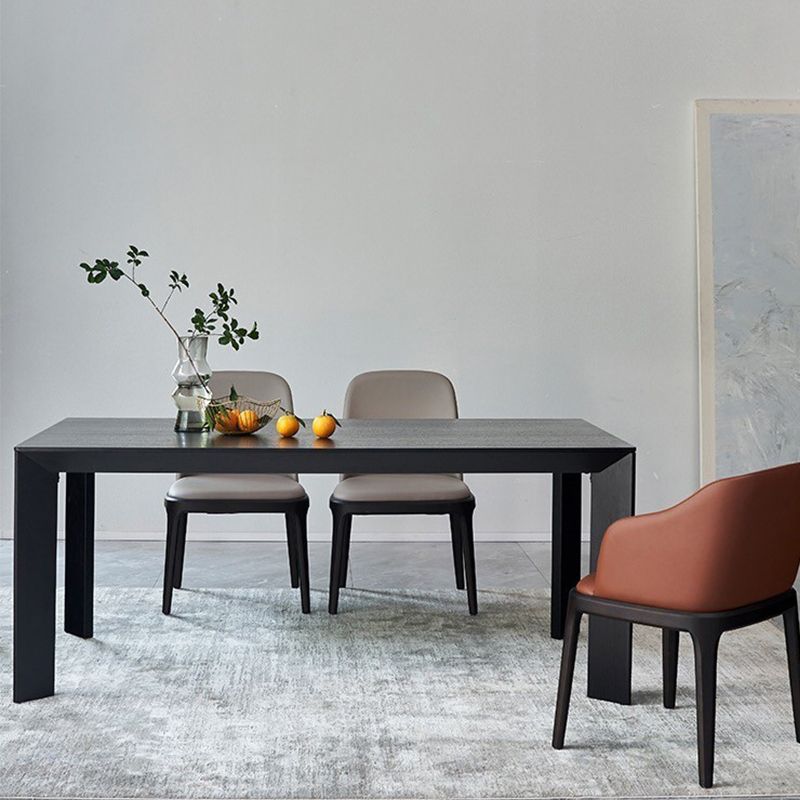 Rectangle Solid Wood Dining Table Modern Style Kitchen Dining Table