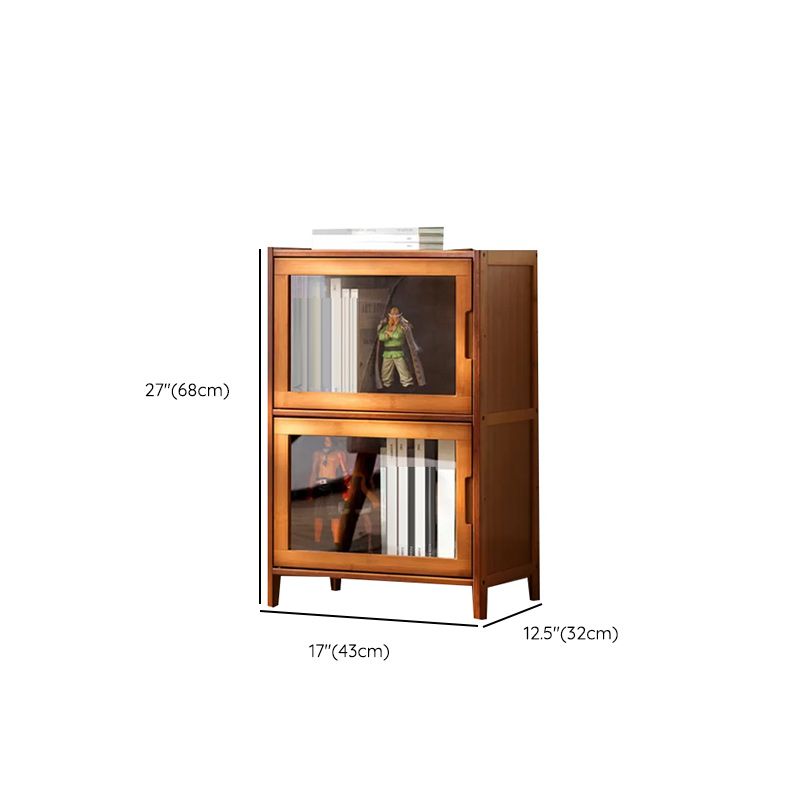 Water Resistant Storage Cabinet Glass Paned Standard Cabinet Clearhalo 'Cabinets & Chests' 'cabinets_chests' 'furn' 'furn_cabinets_chests' 'Furniture' 'Living Room Furniture' 1200x1200_cd7cf926-c9c7-46a2-a927-036ee6652d4a