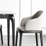 Modern 1/5 Pieces Dining Set Rectangle Stone Dining Table for Kitchen Clearhalo 'Dining Room Sets' 'Dining Tables & Seating' 'dining_room_set' 'furn' 'furn_dining_room_set' 'Furniture' 'Kitchen & Dining Furniture' 1200x1200_cd850ae5-8fa6-4705-a3c9-b0d893eac59f