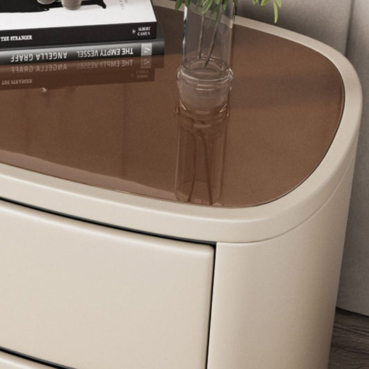 Contemporary Accent Table Nightstand Drawer Storage Antique Finish Bed Nightstand Clearhalo 'Bedroom Furniture' 'furn' 'furn_night_stand' 'Furniture' 'night_stand' 'Nightstands' 1200x1200_cd864edf-a9cd-4544-9e98-f67ced355fea