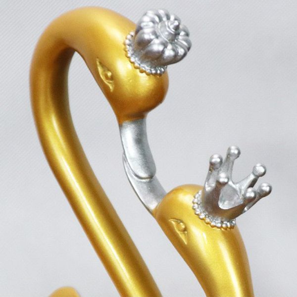 Glam Glam Tabetop Wine Bottle Holder Resin Resin Bouteille pour chambre