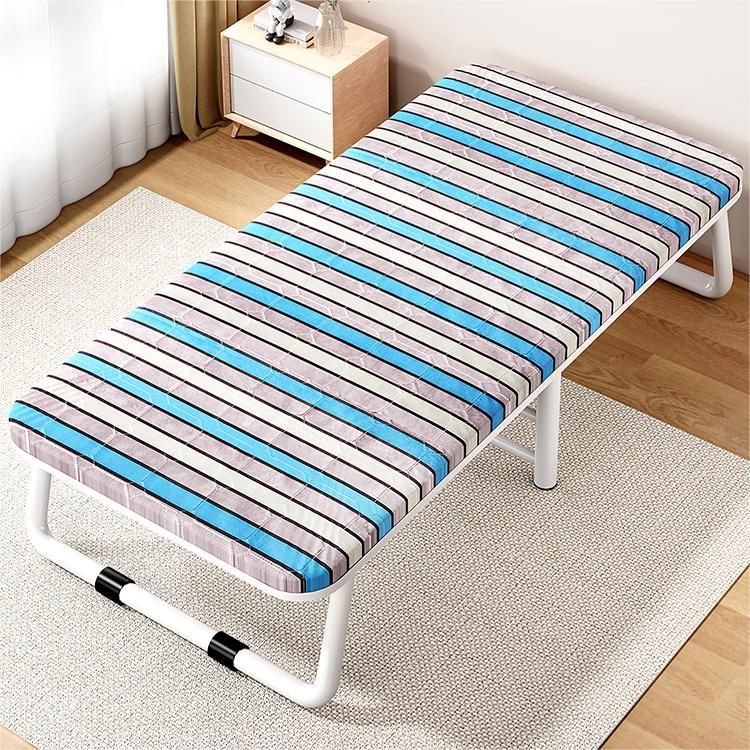 Cadre en métal contemporain lit standard, lit pliable pour chambre à coucher