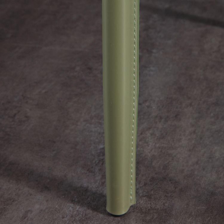 Contemporary Wingback Kitchen Dining Side Chair Metal Dining Side Chair Clearhalo ' kitchen&dining_furn' 'Dining Chairs' 'Dining Tables & Seating' 'dining_chair' 'Furniture' 'furniture_dining_chair' 'Kitchen & Dining Furniture' 'kitchen' 1200x1200_cd9085fc-3493-475a-8649-76b8ec4dda6c