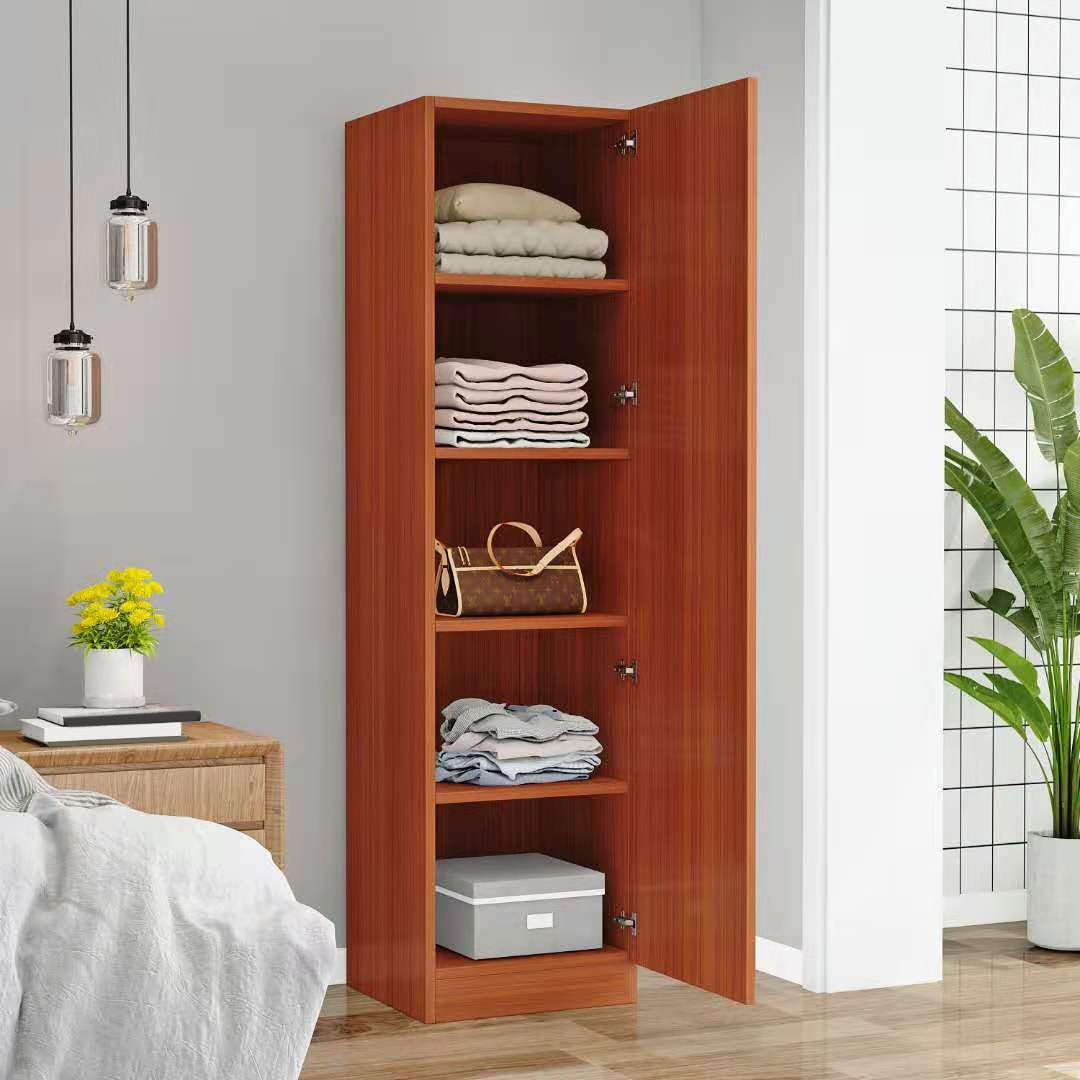 Gabinete de acabado mate con 1 puerta gabinete de almacenamiento de madera fabricado contemporáneo