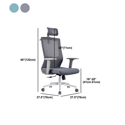 Sedia da ufficio contemporanea Mesh Computer Presidente di attività ergonomica