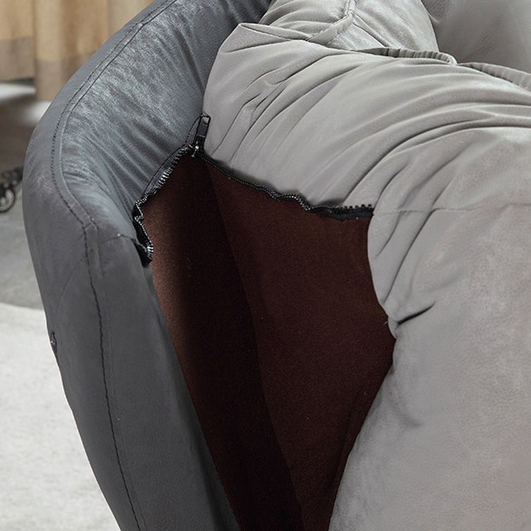 Moderne stijl enkele schommelstoel binnensis schommelstoel met kussen