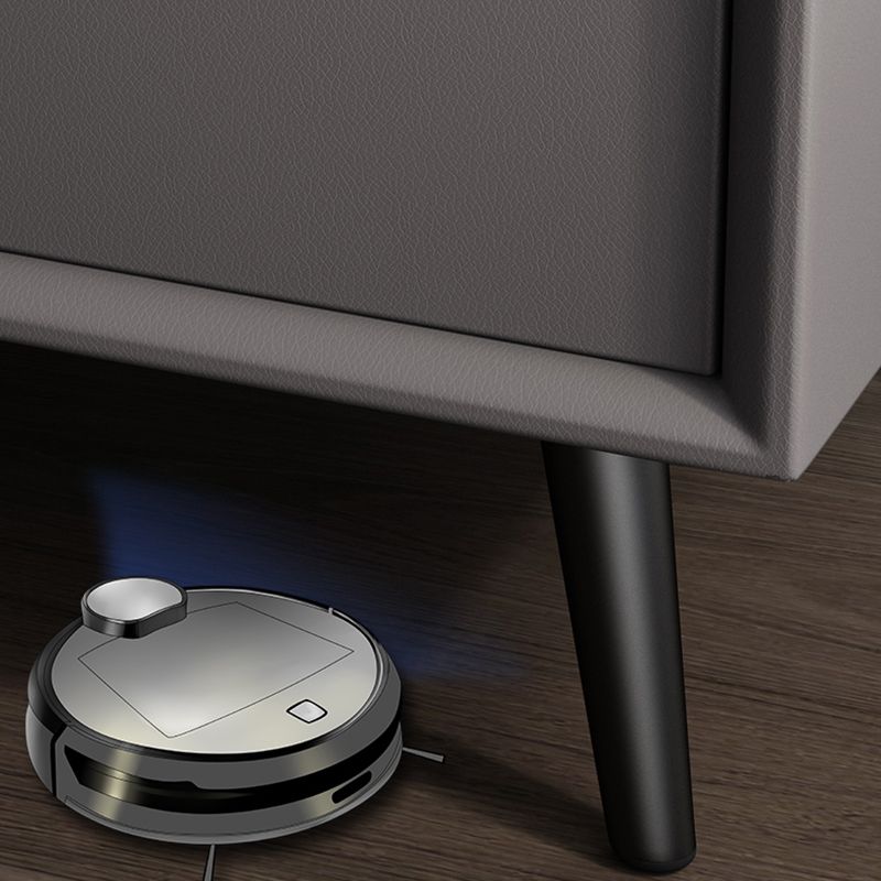 Comodino da letto contemporaneo a tavola notturna con cassetti