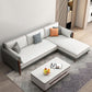 MODERNE 35.43 "H FAUX CHAUX SQUARE SALA SOFA et chaise pour le salon
