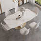 Modern Style Dining Rectangle Table Dining Stone Table for Kitchen Clearhalo 'Dining Tables & Seating' 'Dining Tables' 'dining_table' 'furn' 'furn_dining_table' 'Furniture' 'Kitchen & Dining Furniture' 1200x1200_cd9a1cf7-0e6f-4010-bd42-e047cad2638f