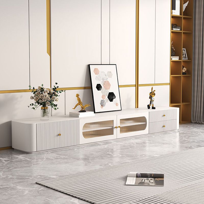 Contemporary TV Console Wood Media Console Enclosed Storage Console with Drawers Clearhalo 'furn' 'furn_tv_stands_entertainment_centers' 'Furniture' 'Living Room Furniture' 'TV Stands & Entertainment Centers' 'TV Stands & Media Storage Furniture' 'tv_stands_entertainment_centers' 1200x1200_cd9ac87b-6c1b-4b2e-b846-575a4b43a0dc