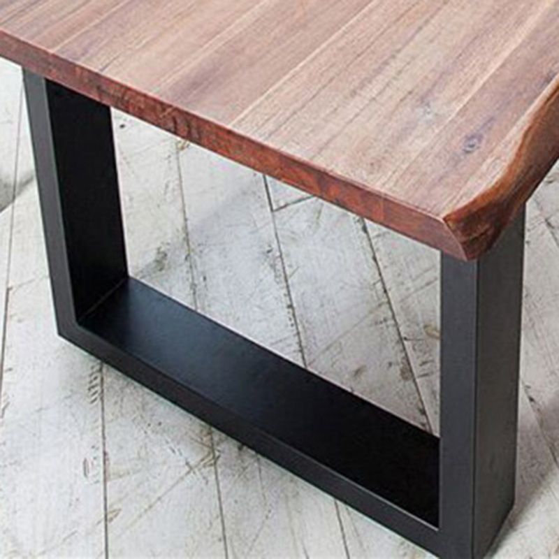 Rectangular Solid Wood Writing Desk Industrial Office Meeting Desk Clearhalo 'furn' 'furn_office_desk' 'Furniture' 'Office Desks' 'Office Furniture' 'office_desk' 1200x1200_cd9db4f8-0c34-484a-8cc5-bd674d7742ca