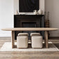 Simplicity Double Pedestal Table Oval Solid Pinewood Dining Table Clearhalo ' dining_table' 'Dining Tables & Seating' 'Dining Tables' 'furn' 'furn_dining_table' 'Furniture' 'furniture_dining_table' 'Kitchen & Dining Furniture' 'kitchen&dining_furn' 'kitchen' 'kitchen_dining_table' 1200x1200_cd9ebbab-c1fd-4a4c-9731-3d6614353f8a