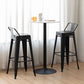 Round Pedestal Bar Height Table Contemporary Bar Table for Small Places Clearhalo 'Bar Furniture' 'Bar Tables' 'bar_tables' 'furn' 'furn_bar_tables' 'Furniture' 'Kitchen & Dining Furniture' 1200x1200_cda0edf3-3a0b-4ddc-a14d-1de11bc97523