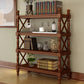 Scandinavian Study Room Bookshelf Solid Wood Etagere Bookcase Clearhalo 'Bookcases' 'furn' 'furn_bookcases' 'Furniture' 'Office Furniture' 1200x1200_cda1cf9b-3890-45bb-8dcf-db422205b499