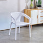 Plastic Scandinavian Dining Kitchen Room Arm Chair Solid Back Chair Clearhalo ' kitchen&dining_furn' 'Dining Chairs' 'Dining Tables & Seating' 'dining_chair' 'furn' 'furn_dining_chair' 'Furniture' 'furniture_dining_chair' 'Kitchen & Dining Furniture' 'kitchen' 1200x1200_cda8e42d-afdb-4839-a994-4d327f9df9a3