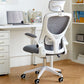 Modern Desk Chair Removable Arms Adjustable Seat Height Office Chair with Wheels