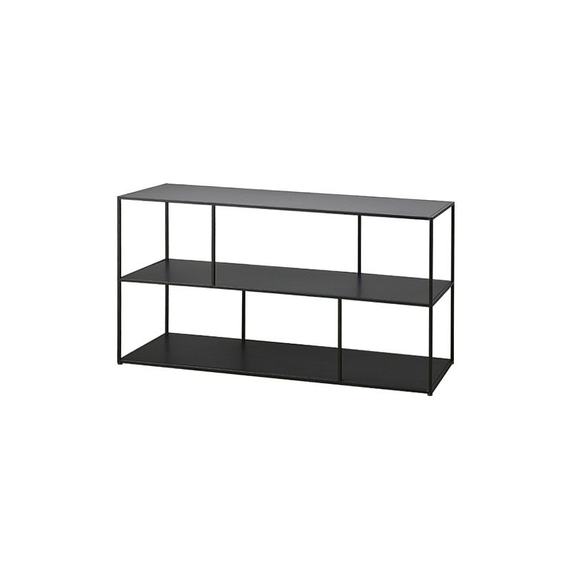 Contemporary Metal Shelf Bookcase Black Etagere Book Shelf for Study Room Clearhalo 'Bookcases' 'furn' 'furn_bookcases' 'Furniture' 'Office Furniture' 1200x1200_cdae33fc-3243-404e-b888-0eba04170018