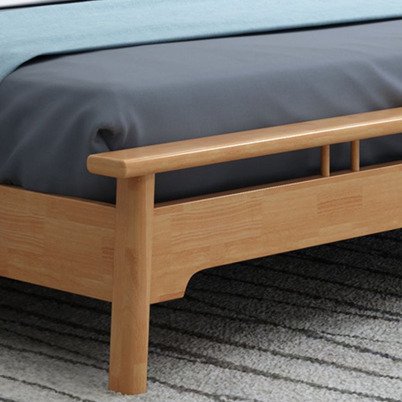 Farma di letto scandinavo largo 84,65 pollici con testiera in legno massiccio