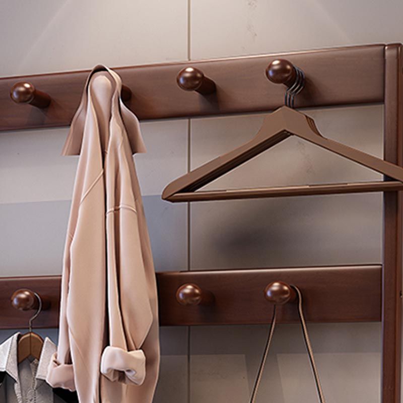 Wooden Wardrobe Armoire Modern Bedroom Armoire with Storage Shelves