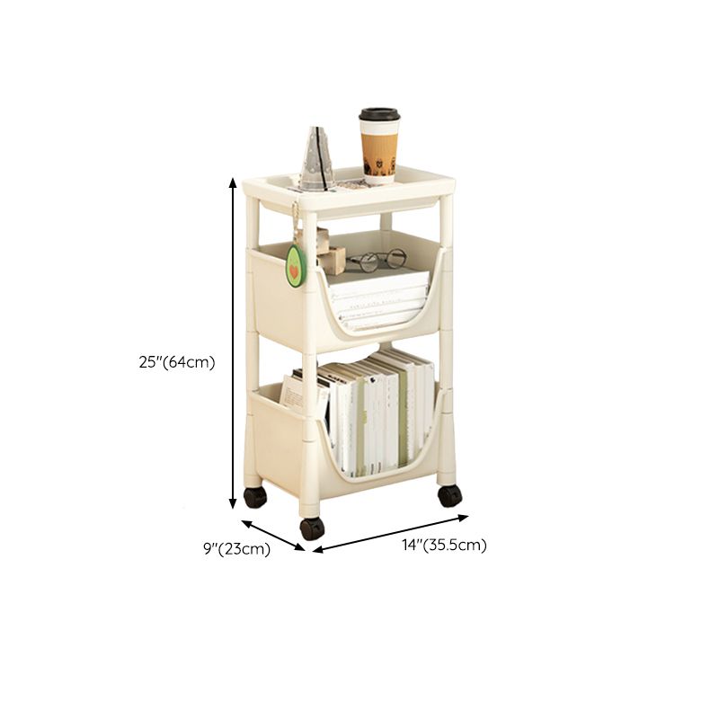 Contemporary Bookcase Vertical Plastic Book Shelf for Study Room Clearhalo 'Bookcases' 'furn' 'furn_bookcases' 'Furniture' 'Office Furniture' 1200x1200_cdb5fb05-a6bc-4a5e-9d51-7e4a1ac98f46
