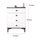 Modern White Storage Chest Dresser Wood Combo Dresser with Drawers and Doors Clearhalo 'Bedroom Furniture' 'Dressers & Chests' 'dressers_chests' 'furn' 'furn_dressers_chests' 'Furniture' 1200x1200_cdb7d6be-cd47-4939-8521-4a987defe395