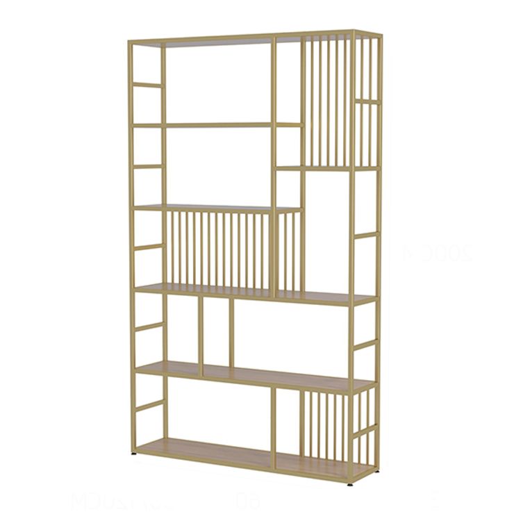Bibliothèque ouverte en métal Scandinavian Bibliothèque avec étagères pour le bureau
