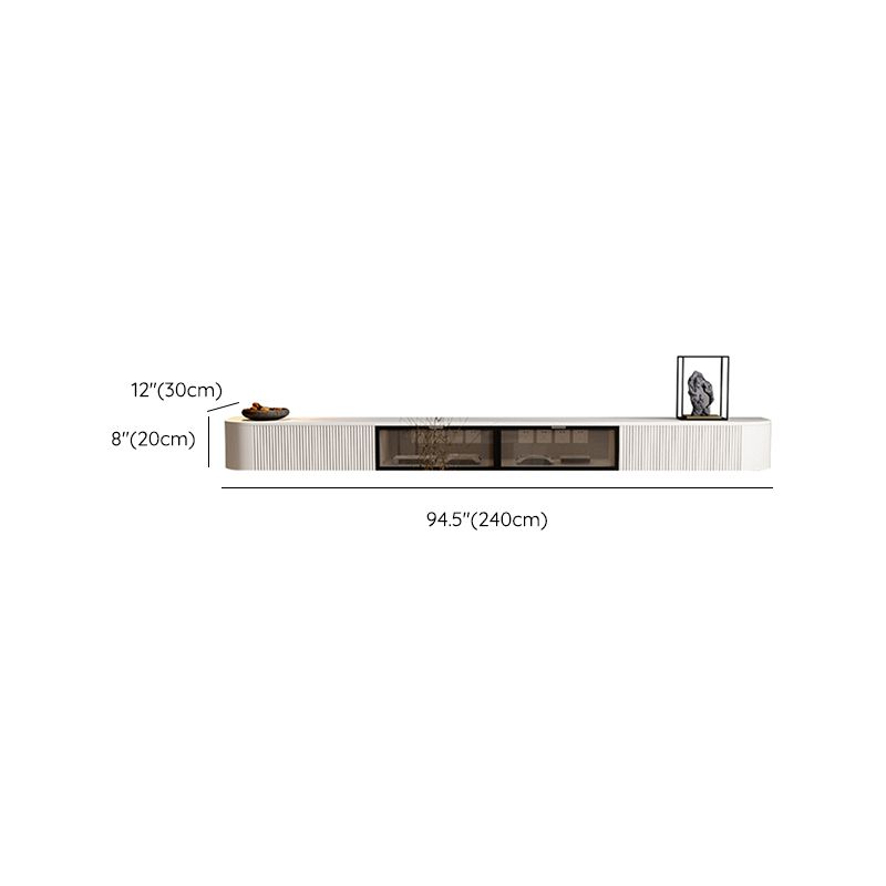 Modern TV Stand Console Stone TV Media Console for Living Room Clearhalo 'furn' 'furn_tv_stands_entertainment_centers' 'Furniture' 'Living Room Furniture' 'TV Stands & Entertainment Centers' 'TV Stands & Media Storage Furniture' 'tv_stands_entertainment_centers' 1200x1200_cdb87a45-ba55-41d8-996b-d9feb8cc51ee