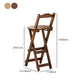 Solid Wood Folding Bar Stool Contemporary Indoor Barstool with Backrest Clearhalo 'Bar Furniture' 'Bar Stools' 'bar_stools' 'furn' 'furn_bar_stools' 'furniture_bar_stools' 'Kitchen & Dining Furniture' 'kitchen&dining_furn' 'kitchen' 'kitchen_furn' Furniture' 1200x1200_cdc07adf-2270-400f-9a95-e07a6a6f59e6