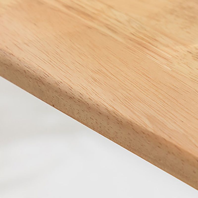 Industrial Solid Wood Bar Table Trestle Base Bar Table for Dining Room Clearhalo 'Bar Furniture' 'Bar Tables' 'bar_tables' 'furn' 'furn_bar_tables' 'Furniture' 'Kitchen & Dining Furniture' 1200x1200_cdc32a99-a66f-4a03-bcc9-d28104c30a3a