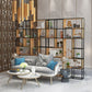 9.84"W Bookshelf Industrial Style Open Back Bookcase for Home and Office Clearhalo 'Bookcases' 'furn' 'furn_bookcases' 'Furniture' 'furniture_bookcases' 'kitchen' 'kitchen_bookcases' 'Living Room Furniture' 'Office Furniture' 1200x1200_cdc4c5e3-e114-4282-9ded-7fb80e835e6b