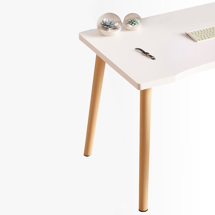 Free Form Contemporary Writing Desk Manufactured Wood Parsons Base Desk Clearhalo 'Furniture' 'furniture_office_desk' 'Office Desks' 'Office Furniture' 'office_desk' 1200x1200_cdc4dd0e-2804-44b8-9f9f-7a9b941f0f8a