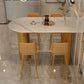 White Stone Top Counter Set Modern 1/2/5 Pieces Indoor Bar Stool and Table Set Clearhalo 'Bar Furniture' 'furn' 'furn_home_bar_bar_sets' 'Furniture' 'Home Bars & Bar Sets' 'home_bar_bar_sets' 'Kitchen & Dining Furniture' 1200x1200_cdc6f550-e646-46a9-8131-f1a45b17bc17
