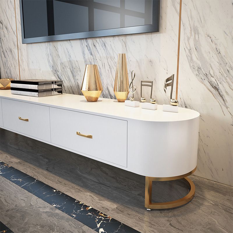 Faux Wood TV Media Console Modern Media Console TV Stand with Drawers Clearhalo 'furn' 'furn_tv_stands_entertainment_centers' 'Furniture' 'Living Room Furniture' 'TV Stands & Entertainment Centers' 'TV Stands & Media Storage Furniture' 'tv_stands_entertainment_centers' 1200x1200_cdc7fa7b-f77d-443d-8937-94ade0b45175