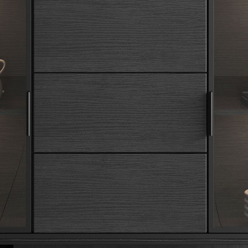 Tavolo a buffet in pietra moderna scheda laterale in stile moderno con cassetti e armadi