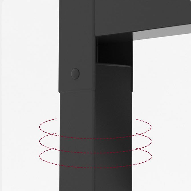 Bureau de bureau contemporain rectangulaire 29,5 "h Herbe pour chambre à coucher