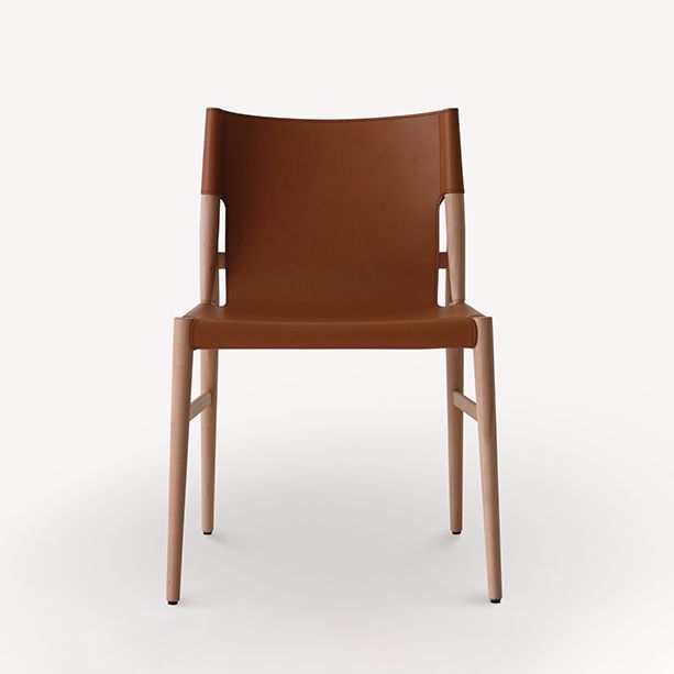 Modern Simple Side Chair Wooden Frame Kitchen Dining Chair for Home Use Clearhalo 'Dining Chairs' 'Dining Tables & Seating' 'dining_chair' 'furn' 'furn_dining_chair' 'Furniture' 'Kitchen & Dining Furniture' 1200x1200_cdc9c19e-fba4-4a1c-8611-29629e53ac2b