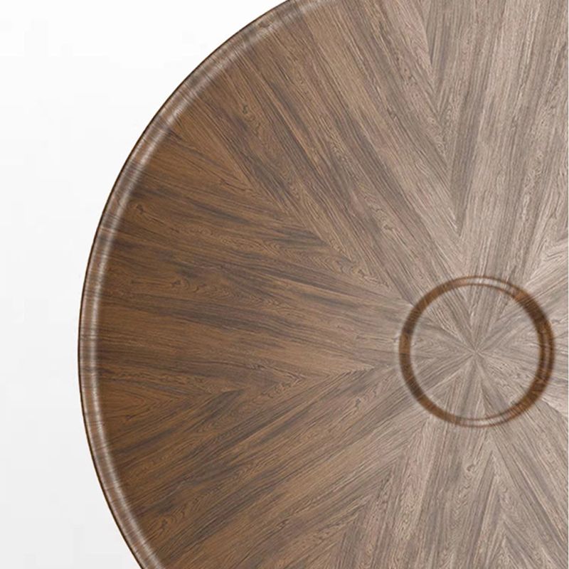 Modern Style Round Wood Table with Abstract Base Coffee Table Clearhalo 'Coffee & Accent Tables' 'Coffee Tables' 'coffee_tables' 'furn' 'furn_coffee_tables' 'Furniture' 'Living Room Furniture' 1200x1200_cdd04a1a-e438-42c6-bff5-c17be6d57168