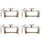 Luxury Style Home Sintered Stone Dining Table Rectangular Shape Table with Trestle Base Clearhalo ' dining_table' 'Dining Tables & Seating' 'Dining Tables' 'furn' 'furn_dining_table' 'Furniture' 'furniture_dining_table' 'Kitchen & Dining Furniture' 'kitchen&dining_furn' 'kitchen' 'kitchen_dining_table' 1200x1200_cdd08b73-9906-467c-b1c8-44347286c775