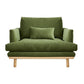 Recessed Arm Loose Back Sofa 35"W Velvet Sofa for Living Room Clearhalo 'furn' 'furn_sofas' 'Furniture' 'furniture_sofas' 'kitchen' 'kitchen_sofas' 'Living Room Furniture' 'Sofa' 'sofas' 1200x1200_cdd1e84c-de75-466c-82eb-50a2395f3e36