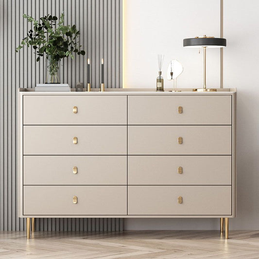 Glam Stone Storage Chest Home Horizontal Chest with Metal Legs Clearhalo 'Bedroom Furniture' 'Dressers & Chests' 'dressers_chests' 'furn' 'furn_dressers_chests' 'Furniture' 1200x1200_cdd1f4df-84ca-4cf3-a860-064c2698b69b