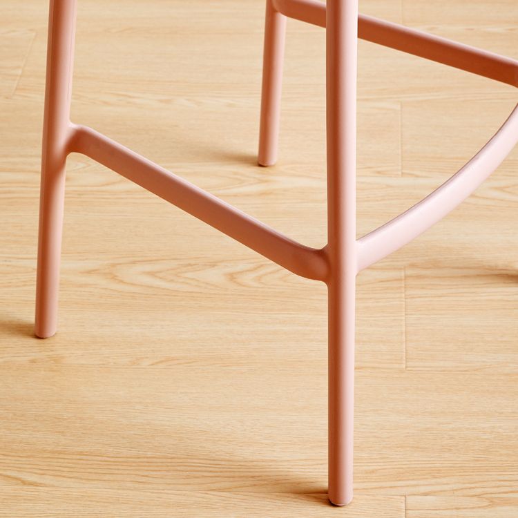 Contemporary Plastic Kitchen Dining Room Arm Stool Low Back Bar Stool Clearhalo 'Bar Furniture' 'Bar Stools' 'bar_stools' 'furn' 'furn_bar_stools' 'furniture_bar_stools' 'Kitchen & Dining Furniture' 'kitchen&dining_furn' 'kitchen' 'kitchen_furn' Furniture' 1200x1200_cdd236a8-db53-455e-bfb6-a34a278a287c