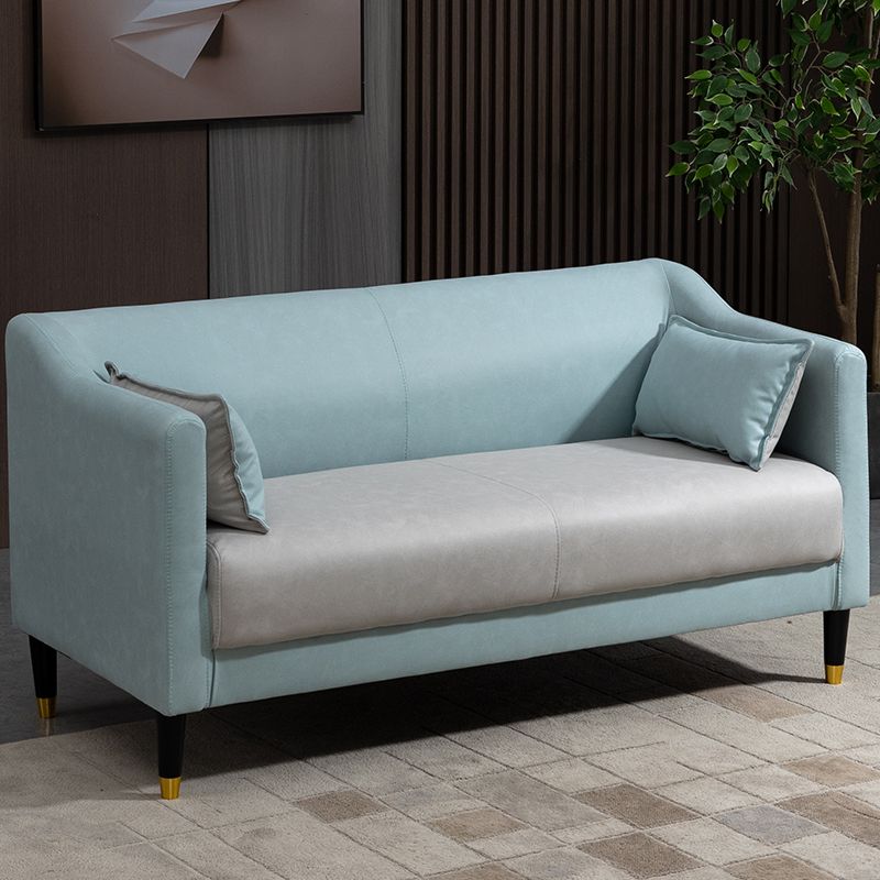 Stain Resistant Standard Sofa Pillows Included Settee with Metal Legs Clearhalo 'furn' 'furn_sofas' 'Furniture' 'Living Room Furniture' 'Sofa' 'sofas' 1200x1200_cdd583d2-86e8-4886-ae97-861cce467fd3