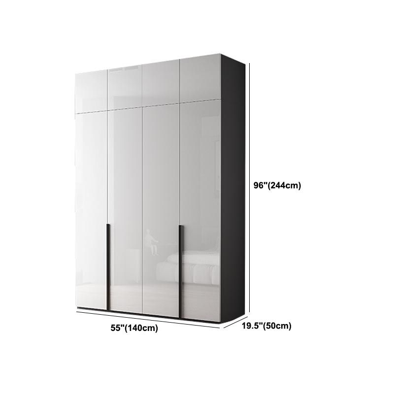 Moderno armadio in legno morbido armadio del cassetto vicino per camera da letto